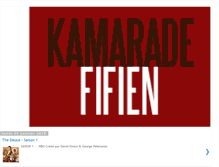 Tablet Screenshot of kamarade-fifien.net